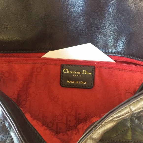 Christian Dior leather handbag - Picture 5 of 6